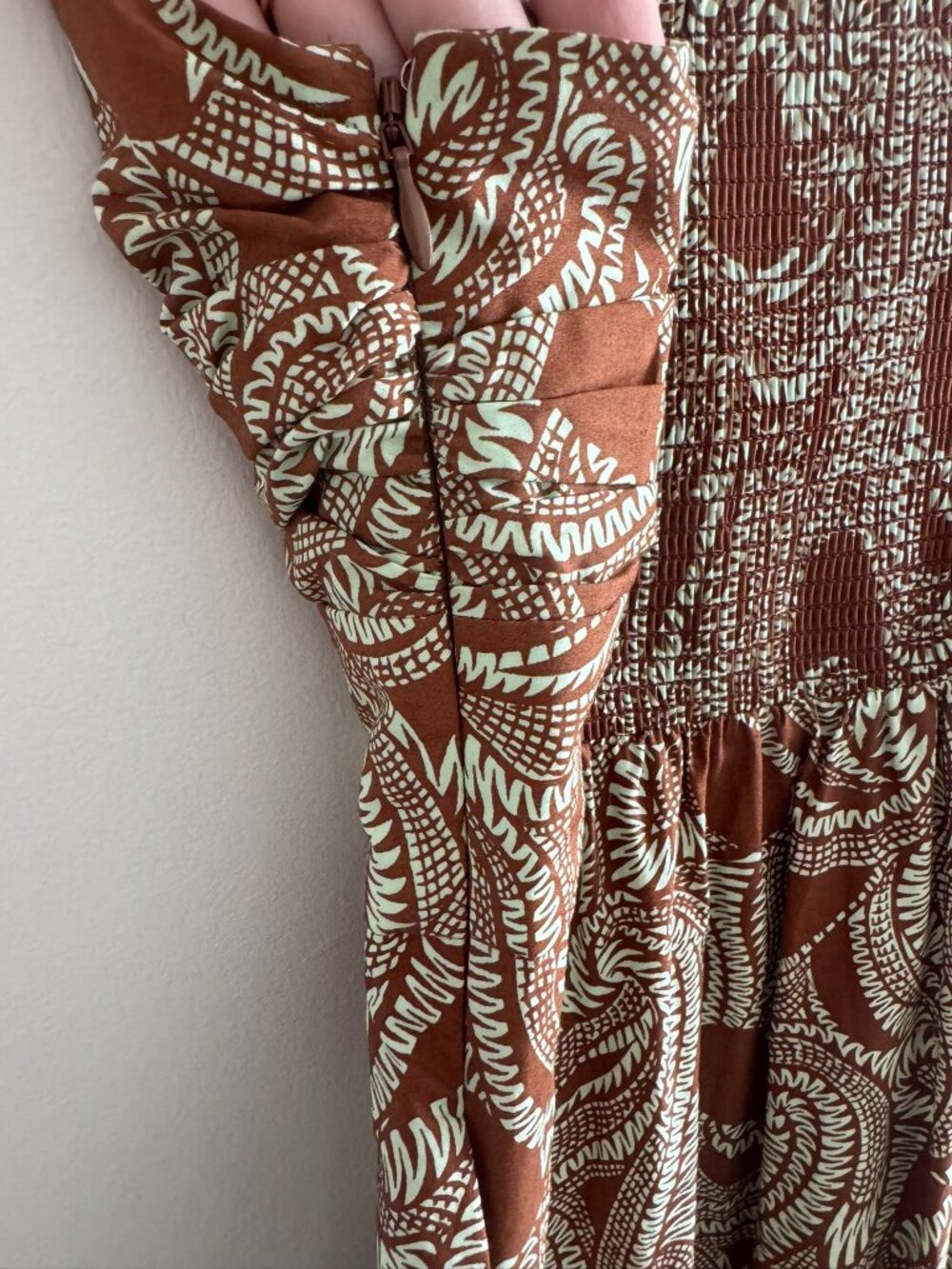 ALC Laura Cotton Poplin Maxi Dress - Picture 6 of 8